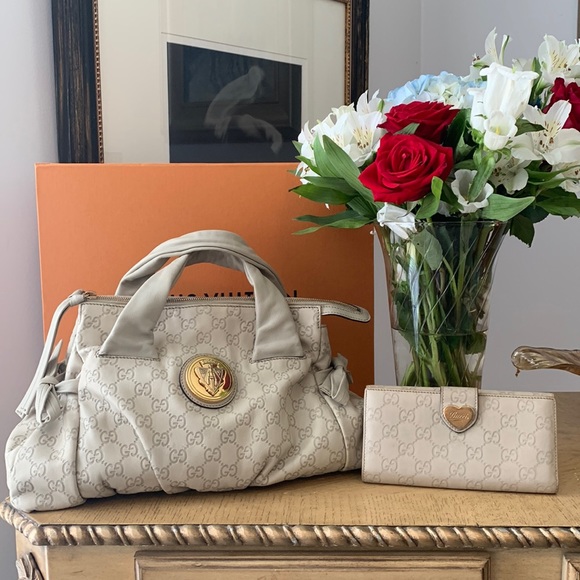 Gucci Handbags - GUCCI GUCCISSIMA Hysteria Bag and Gucci heart wallet SET with Dust Bag authentic